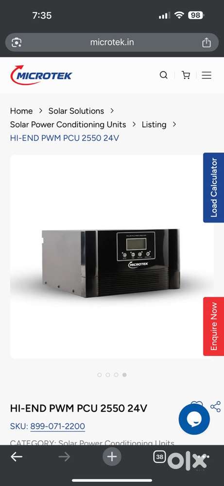 Solar inverter and batteries