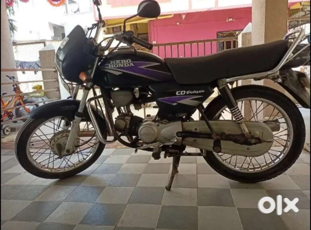 Old vehicle with original hero Honda engine and other parts