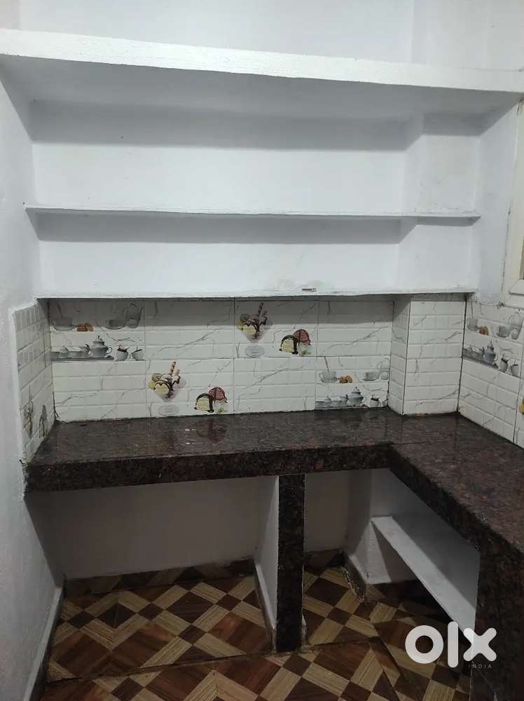 Semi furnished 2BHK  is available for single bachelor, girlsor couples