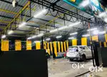 Fully functional car wash with 4 tonne capacity lift