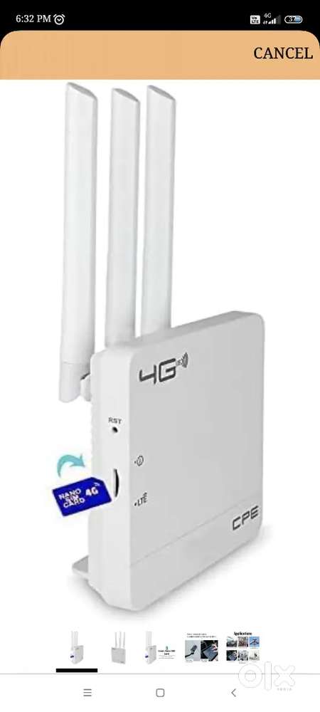 HD Link CPE 4G Router – Smart, Fast, and Reliable Internet Solution