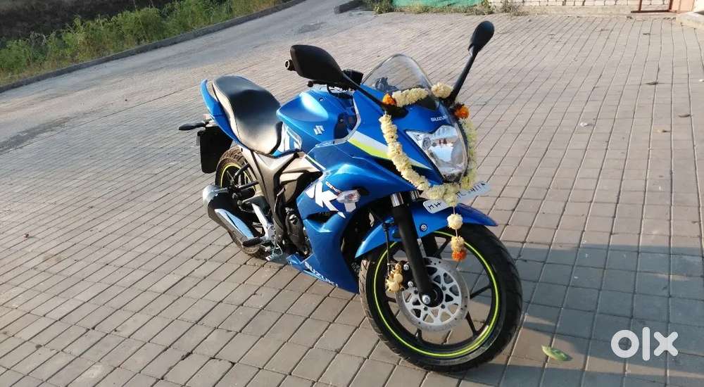 Gixxer SF Moto Edition Sky Blue Colour