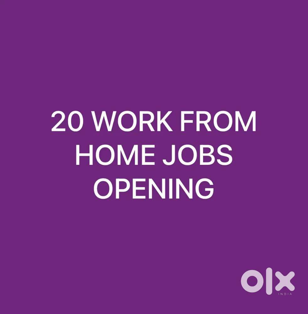 20 FRESHER'S URGENT VACANCY