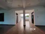 2 bhk flat with 2 bathrooms , A kitchen, Alawn area and A balcony