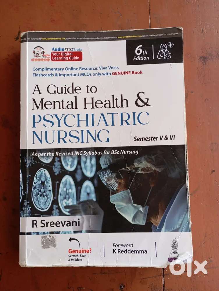 Mental Health Nursing Book (Contact for any nursing text)