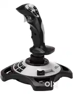 Flight joystick for flight simulators and fighter jet games