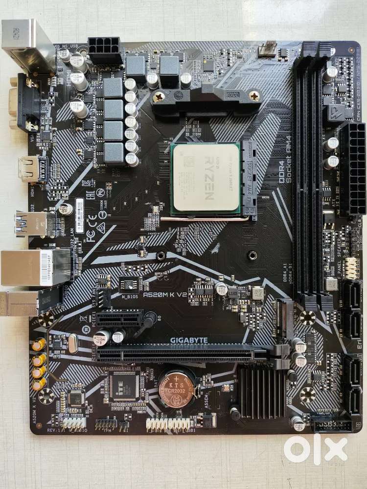 Ryzen 5 3600XT with Gigabyte A520M-K V2