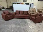Brown colour sofa set