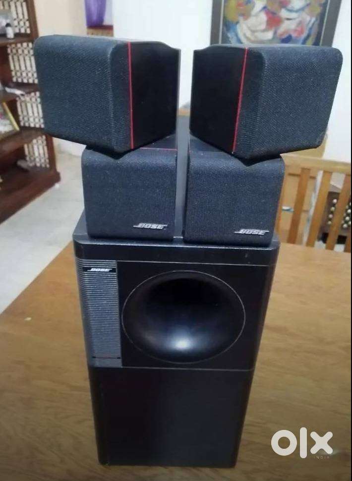 Bose Acoustimass 5 with Redline Double Cube Speakers