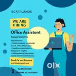 Hiring Office Staff - Scaffolding Rental Company