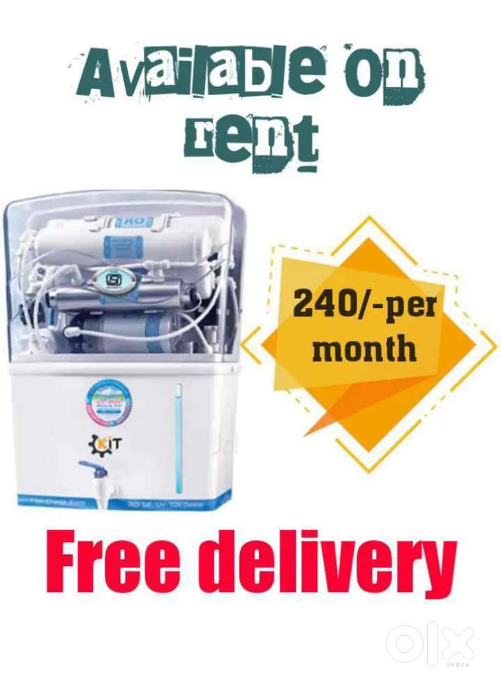 Water purifier machine on Rent