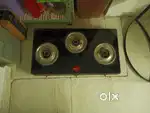 Gas stove Black colour