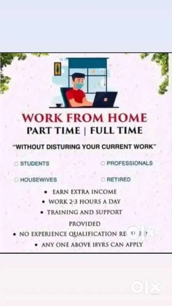 Work from home opportunity