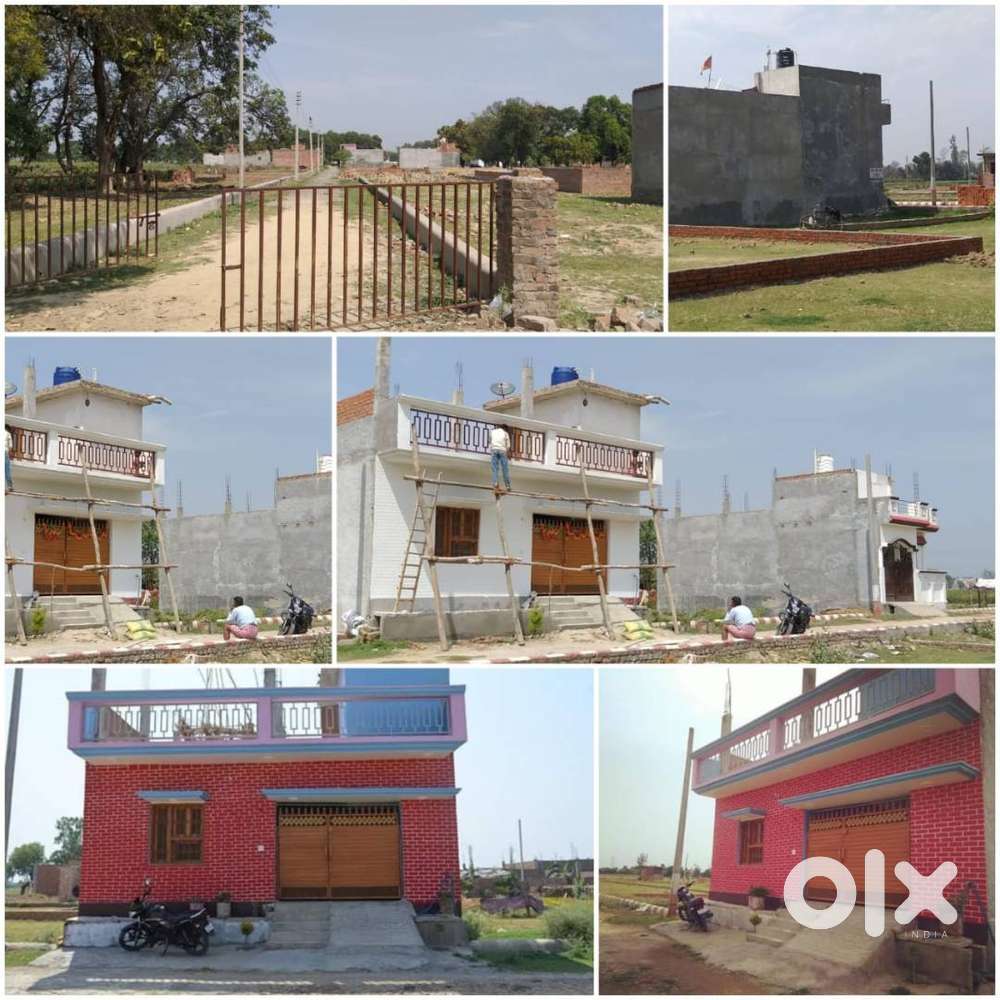 Lucknow me turant makan banakar rahne layak plot