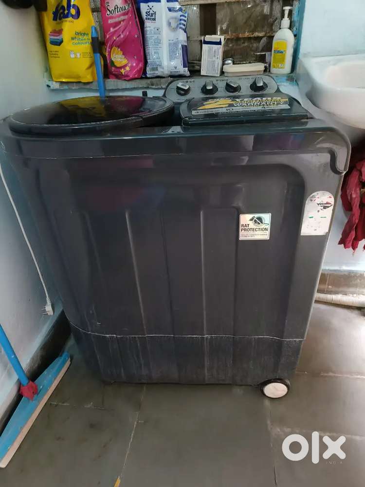 1.8month washing machine whirlpool