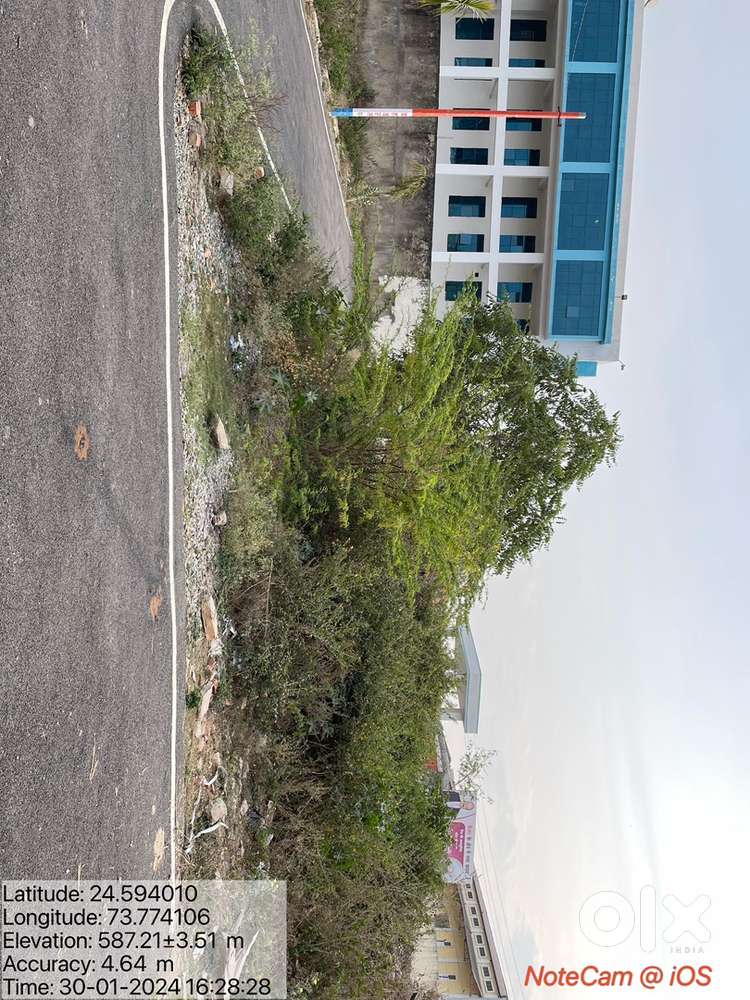 North East corner Plot on highway touch plan