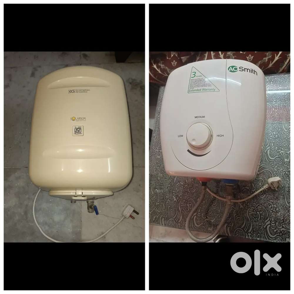 2 geyser AO smith & crompton