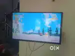 43 inch Zumios Smart tv along with stb and dish