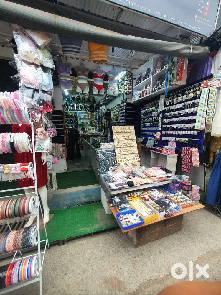 Sales girl and boy for cosmetic shop