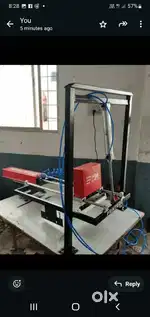 Screen printing machion
