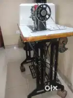 Rex embroidary cum sewing machine with big motor n foot leg