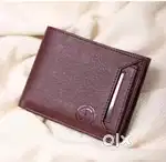 Artificial leather wallet . CASH ON DELIVERY AVAILABLE