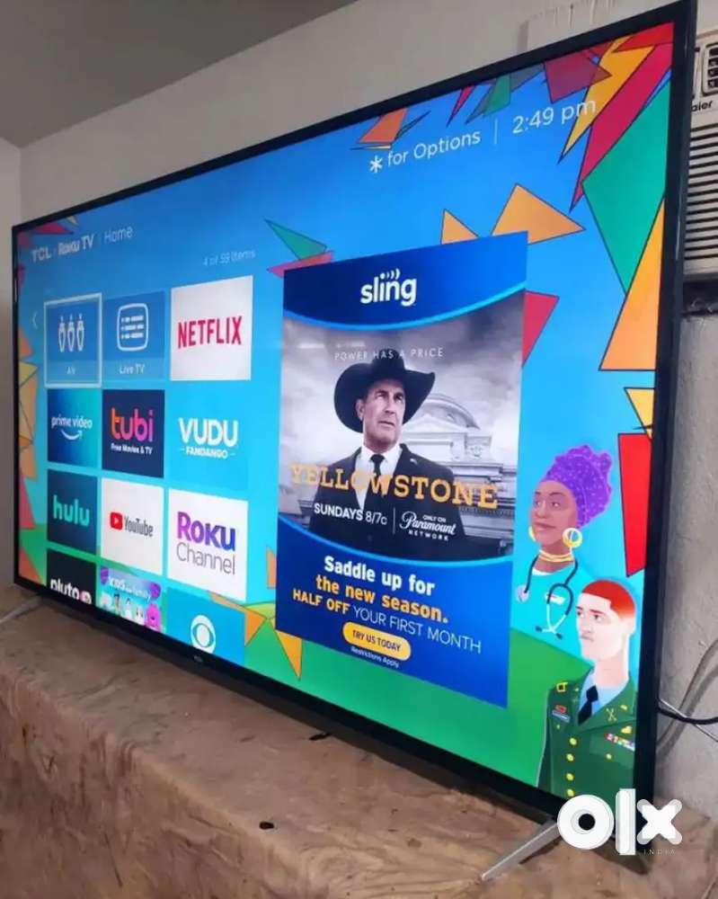 Factory price new box pack led tv 4k smart Android ips panel 1yr wrnty