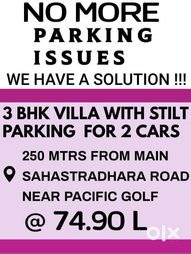 Beautiful villa with two car parking