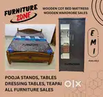 Wooden Wardrobe - Wood Bed Cots, Mattresses, Pooja Stands, Tables sale
