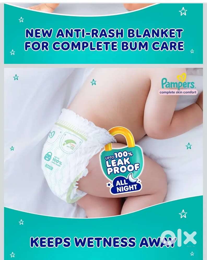 Pampers diapers for sale M size