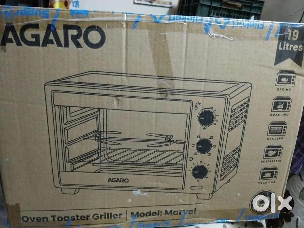 Agaro 19 ltr oven toaster griller