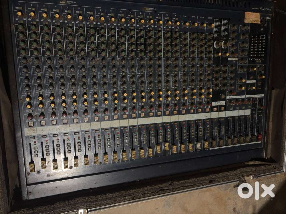 Speakers, mixers, snake cables