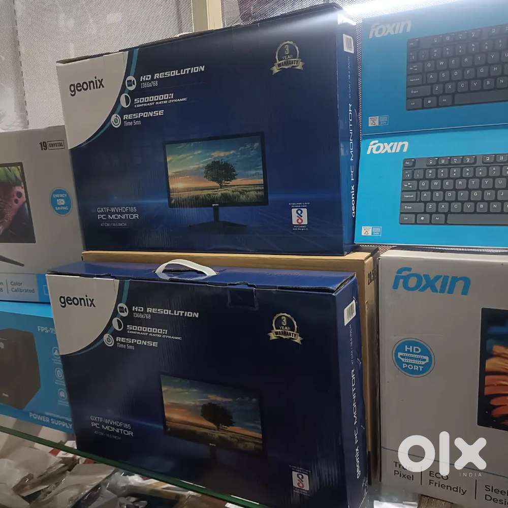 19 LED Monitor HDMI VGA 3 years warranty Price 2900