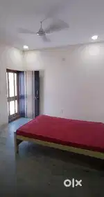 Room with bed