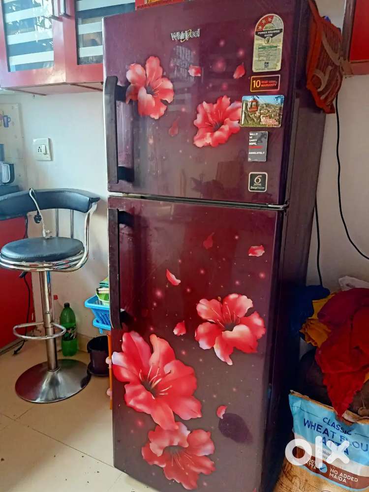 Double door whirlpool fridge