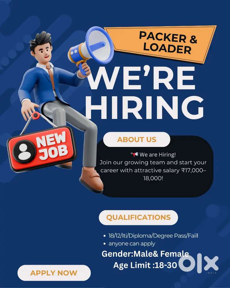 Immediate joiners wanted for picker and packer job