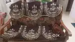 Good condition Wooden sofa set,