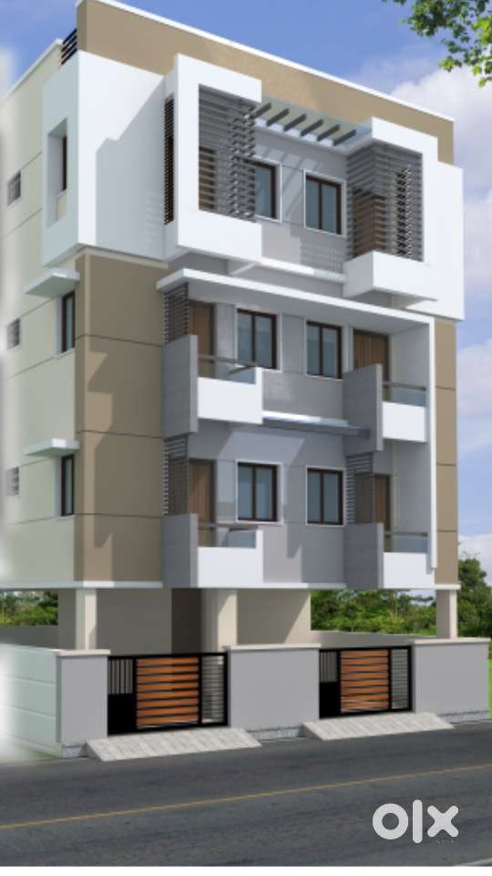 Semi furnished 2 bhk apartment for rent near  narayana e techno school