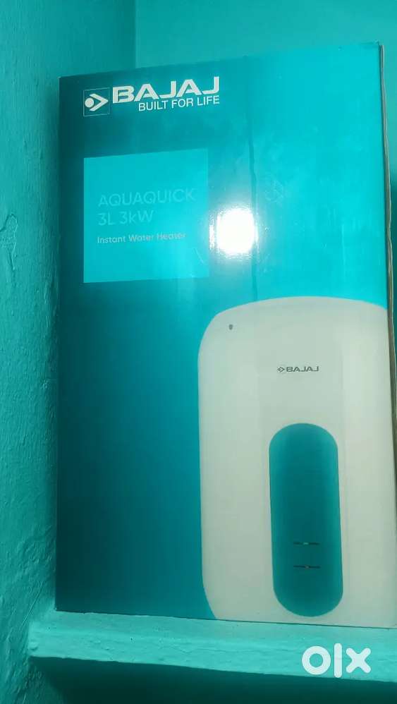 New Bajaj water heater