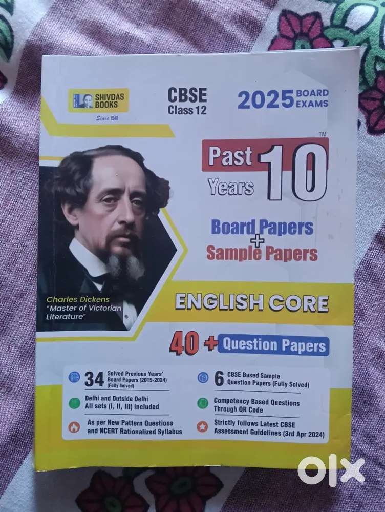 English Sample papers+ past 10 year pyqs
