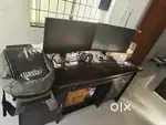 Office chair and big table moving out sale