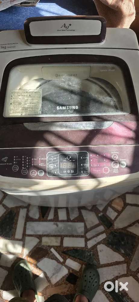 P washing machine 6.5kg Silver wash technology