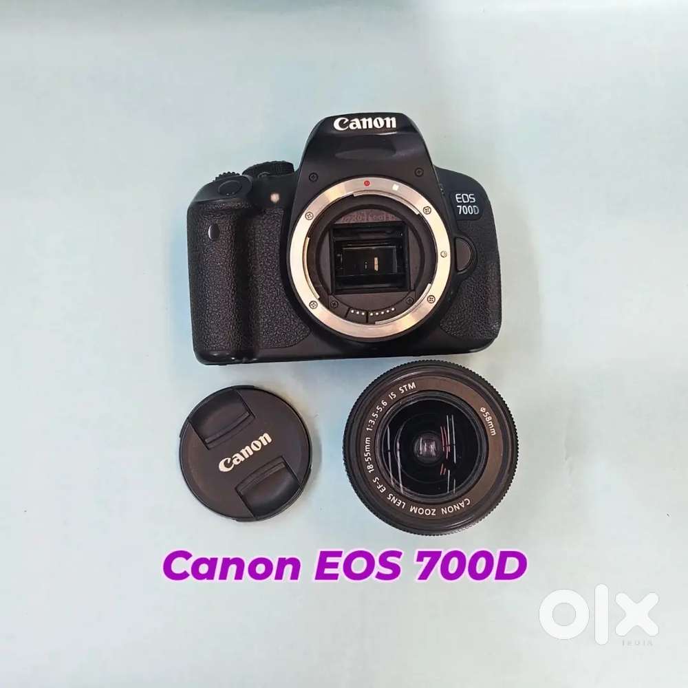 Canon EOS 700D DSLR Camera with 18-55mm Lens – 18MP  Full HD Video