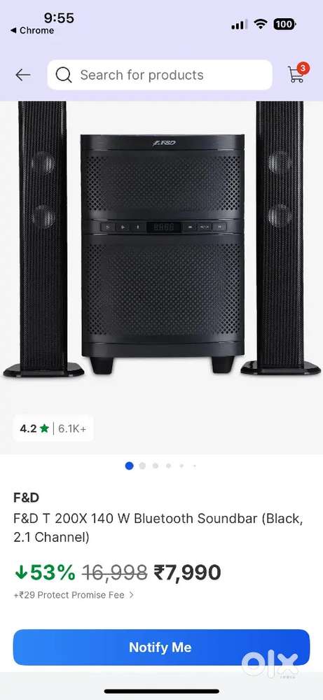 F&D T200X Soundbar