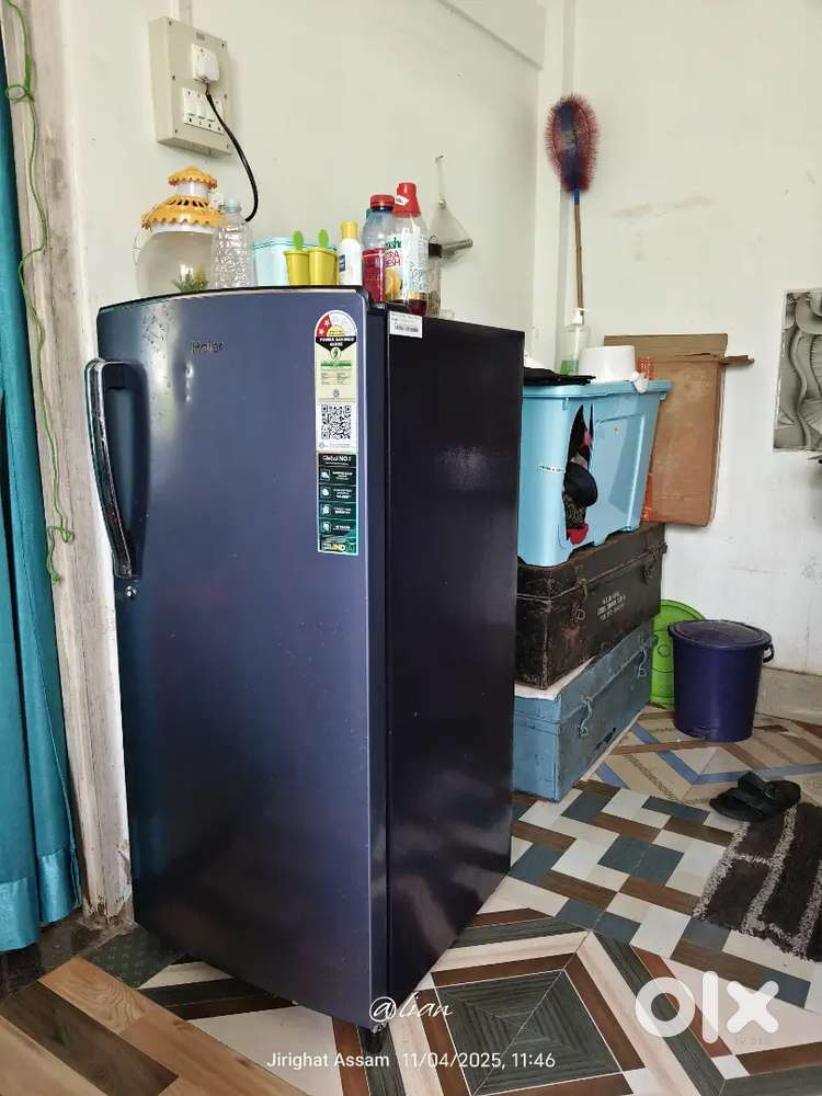 Haier Fridge 185L New ,bought on 2024 Dec