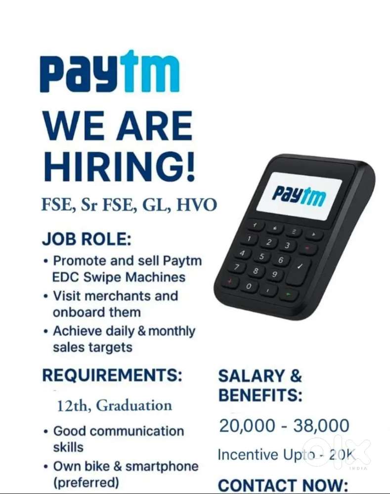 Paytm company me Edc Sales Ka Work hai