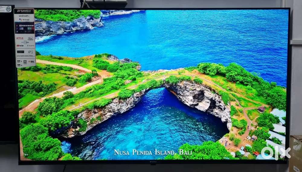 55 SANSUI BRAND QLED ANDROID TV