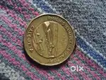 Rare Vintage Philips Luminaire Factory Calcutta Medal Collectible Item