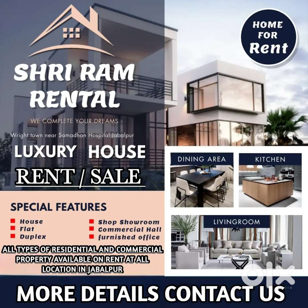 1BHK HOUSE YADAV COLONY LEYBAR CHOWK JABALPUR MORE DETAILS CONTACT US