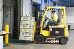 Forklift operator